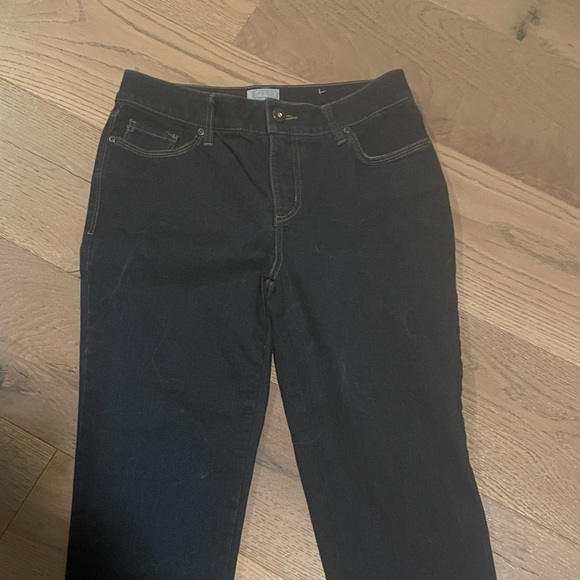 St John’s Bay women’s jean capris size 6 NWOT waist size 30 - Picture 7 of 8